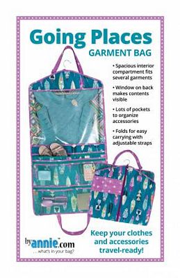 Going Places Garment Bag Sewing Pattern