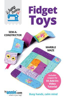 Fidget Toys (Jump Starters) Sewing Pattern