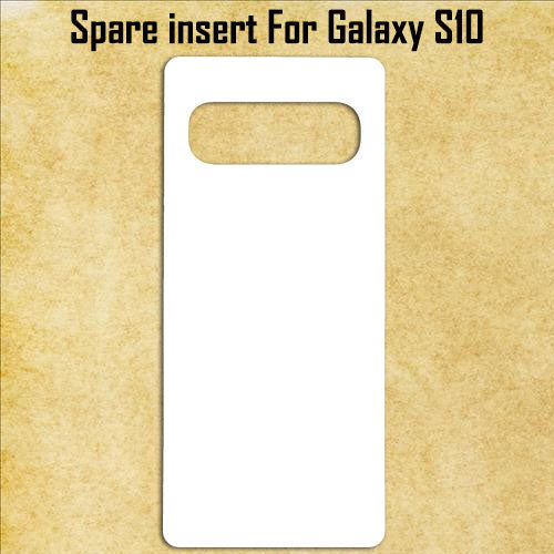 White Spare Aluminum Insert Compatible with Galaxy / Note Models