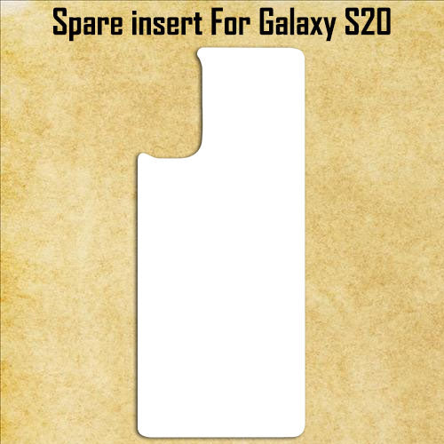 White Spare Aluminum Insert Compatible with Galaxy / Note Models