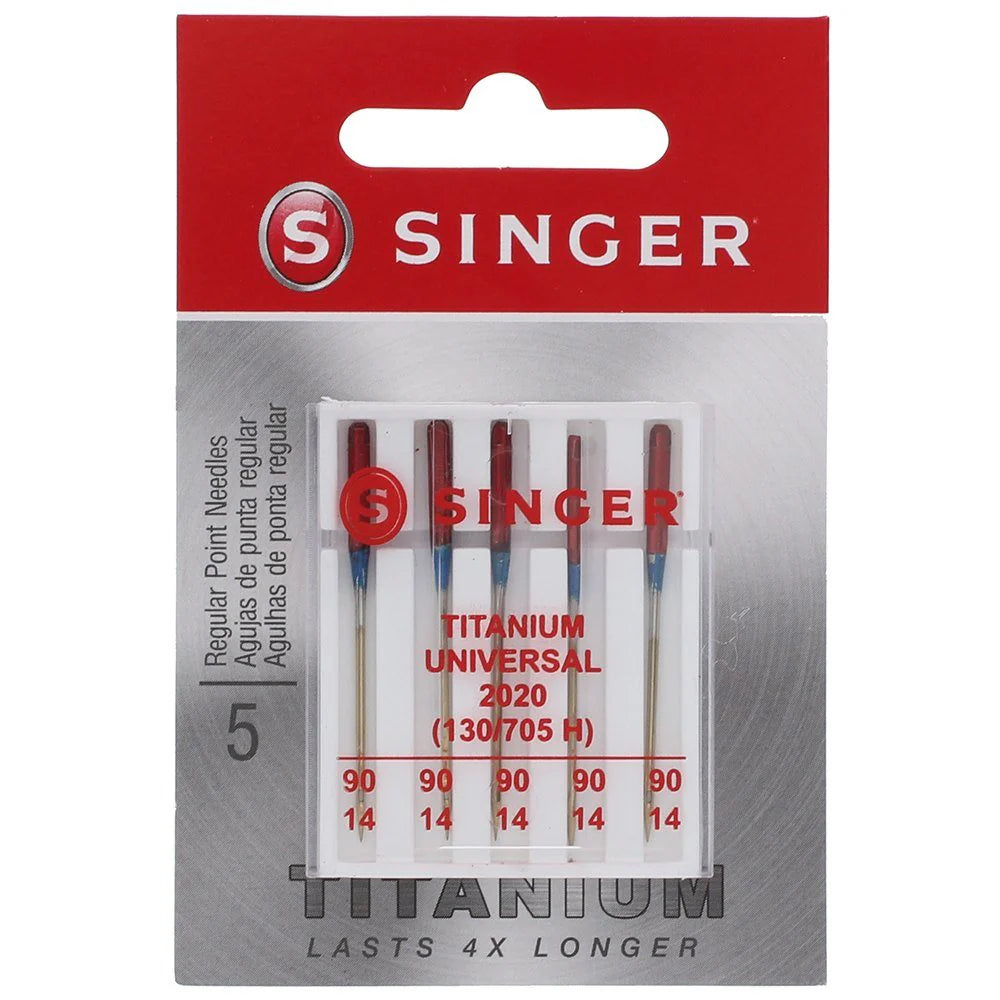 Titanium Universal Needle, Singer 90/14 #S2020T-14