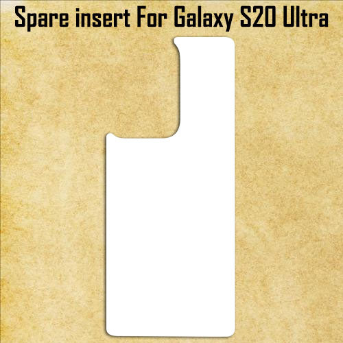 White Spare Aluminum Insert Compatible with Galaxy / Note Models