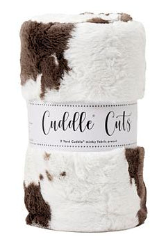 Luxe Cuddle 2 Yard Cut - Calf Brownie