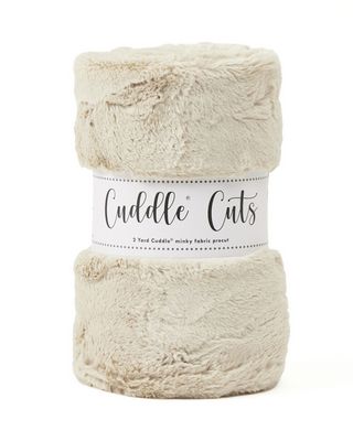 Luxe Cuddle 2 Yard Cut - Hide Champagne