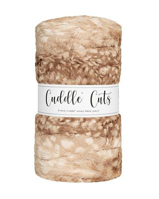 Luxe Cuddle 2 Yard Cut - Fawn Cappuccino