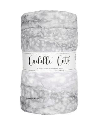 Luxe Cuddle 2 Yard Cut - Fawn Silver