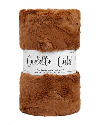 Luxe Cuddle 2 Yard Cut - Hide Woodland