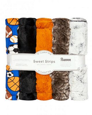 Luxe Cuddle 10" Strips 5-Pack - Alloy