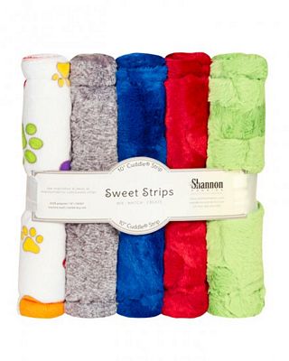 Luxe Cuddle 10" Strips 5-Pack - Rain
