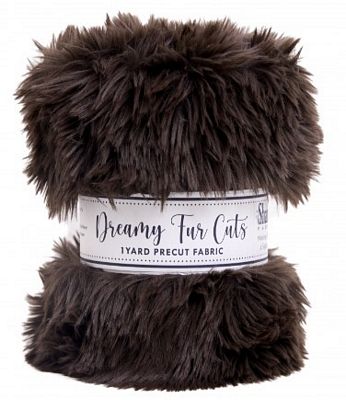 Dreamy Fur 1 Yard Cut - Brown