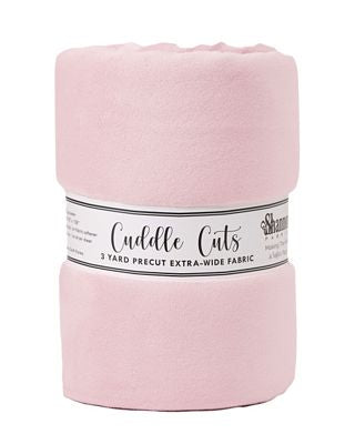 Solid Cuddle Wideback 3 Yard Cut - Blush