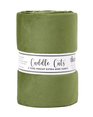 Solid Cuddle Wideback 3 Yard Cut - Cactus