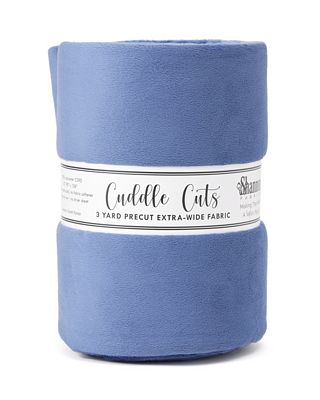 Solid Cuddle Wideback 3 Yard Cut - Jeans