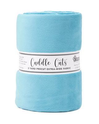 Solid Cuddle Wideback 3 Yard Cut - Teal