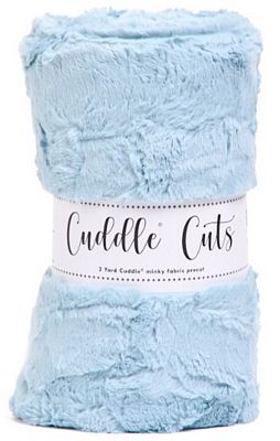 Luxe Cuddle 2 Yard Cut - Hide Raindrop