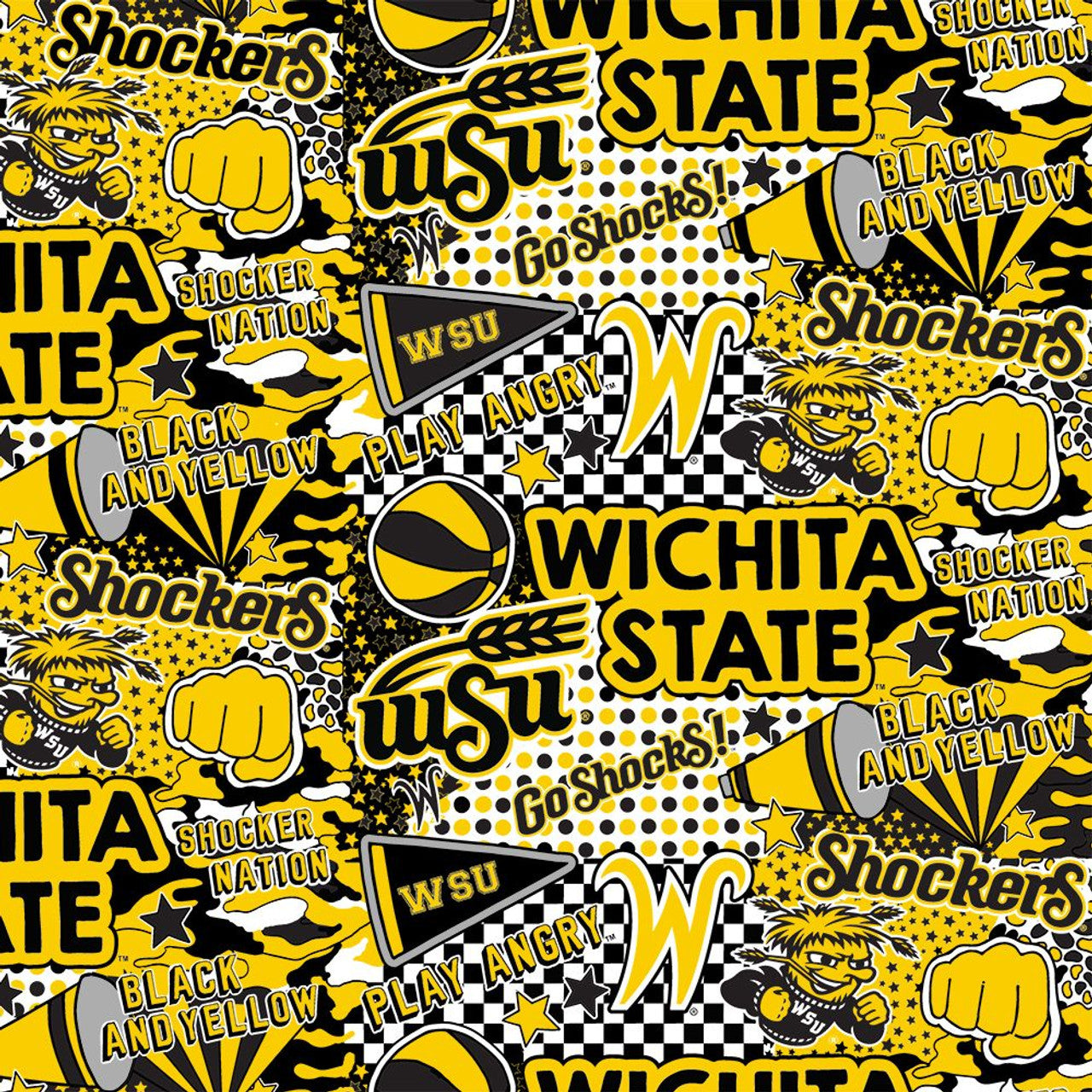 Wichita State Shockers - Pop Art