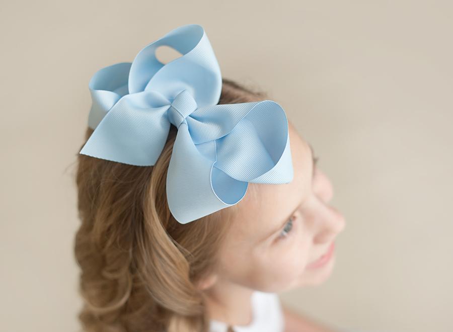 Solid Hair Bows