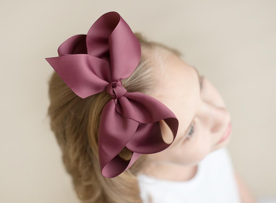 Solid Hair Bows