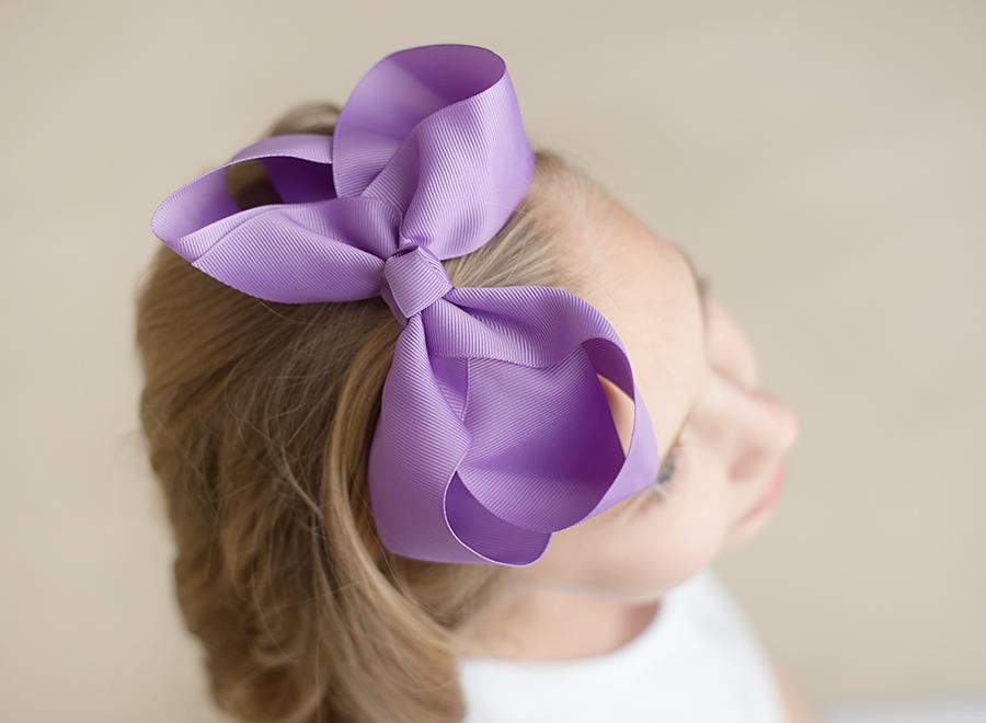 Solid Hair Bows