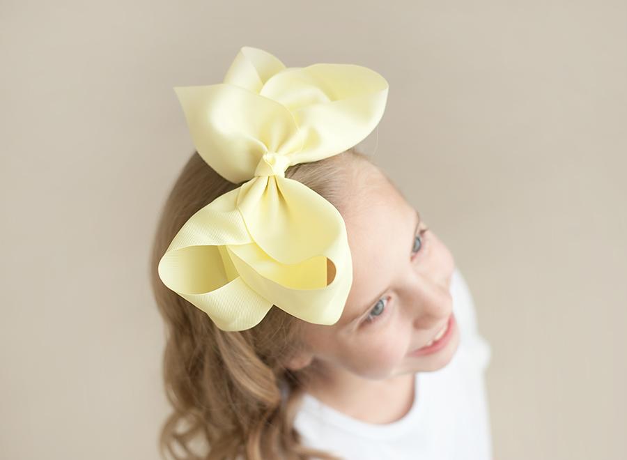 Solid Hair Bows