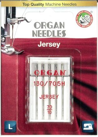 ORGAN Ball Point Needle 70/10 #C15X1B-10
