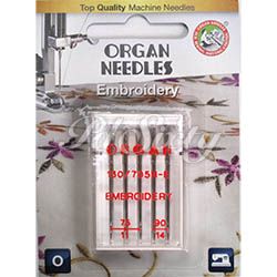 ORGAN Embroidery Needle Assortment #C15X1E-AS