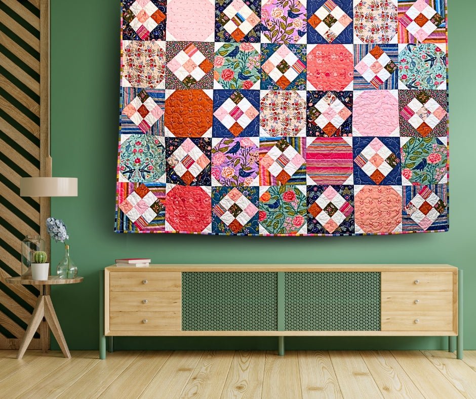 Crazy 8s & Nifty 9s Quilt Kit
