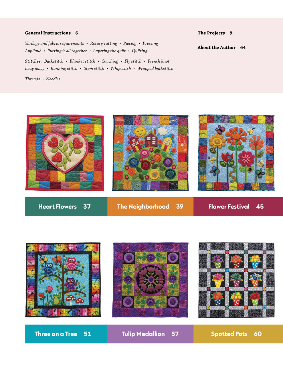 Cool Cotton & Whimsical Wool Quilts