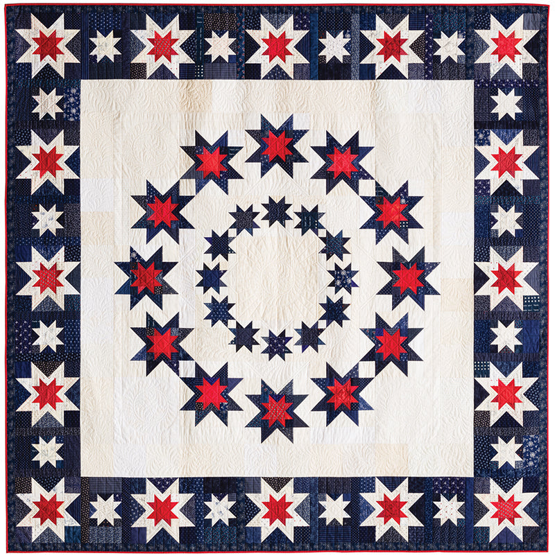 Red, White & Blue Star Quilts