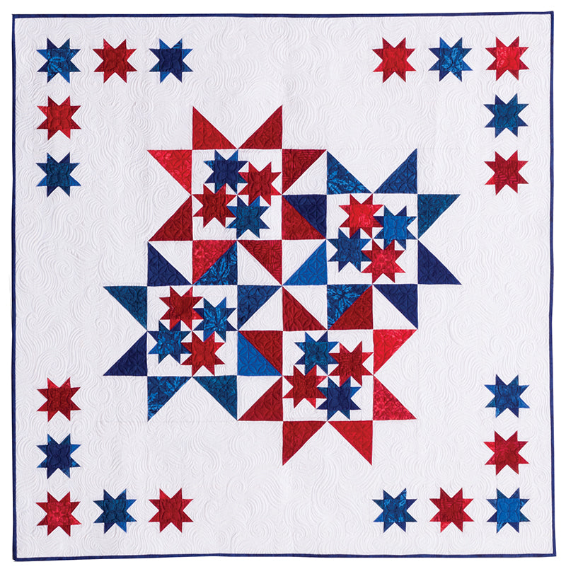 Red, White & Blue Star Quilts