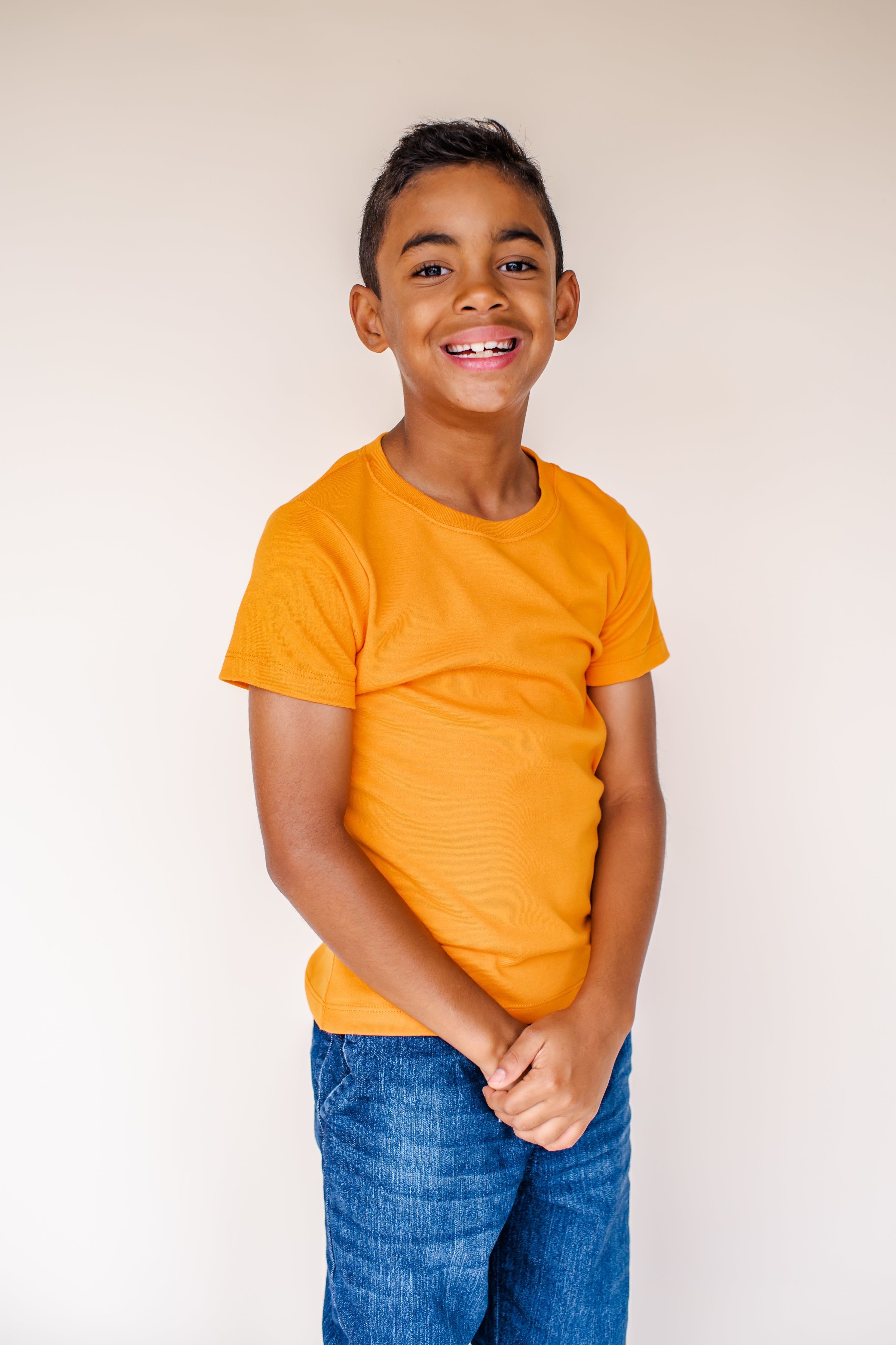 Boy's Short Sleeve Shirts (Colors)