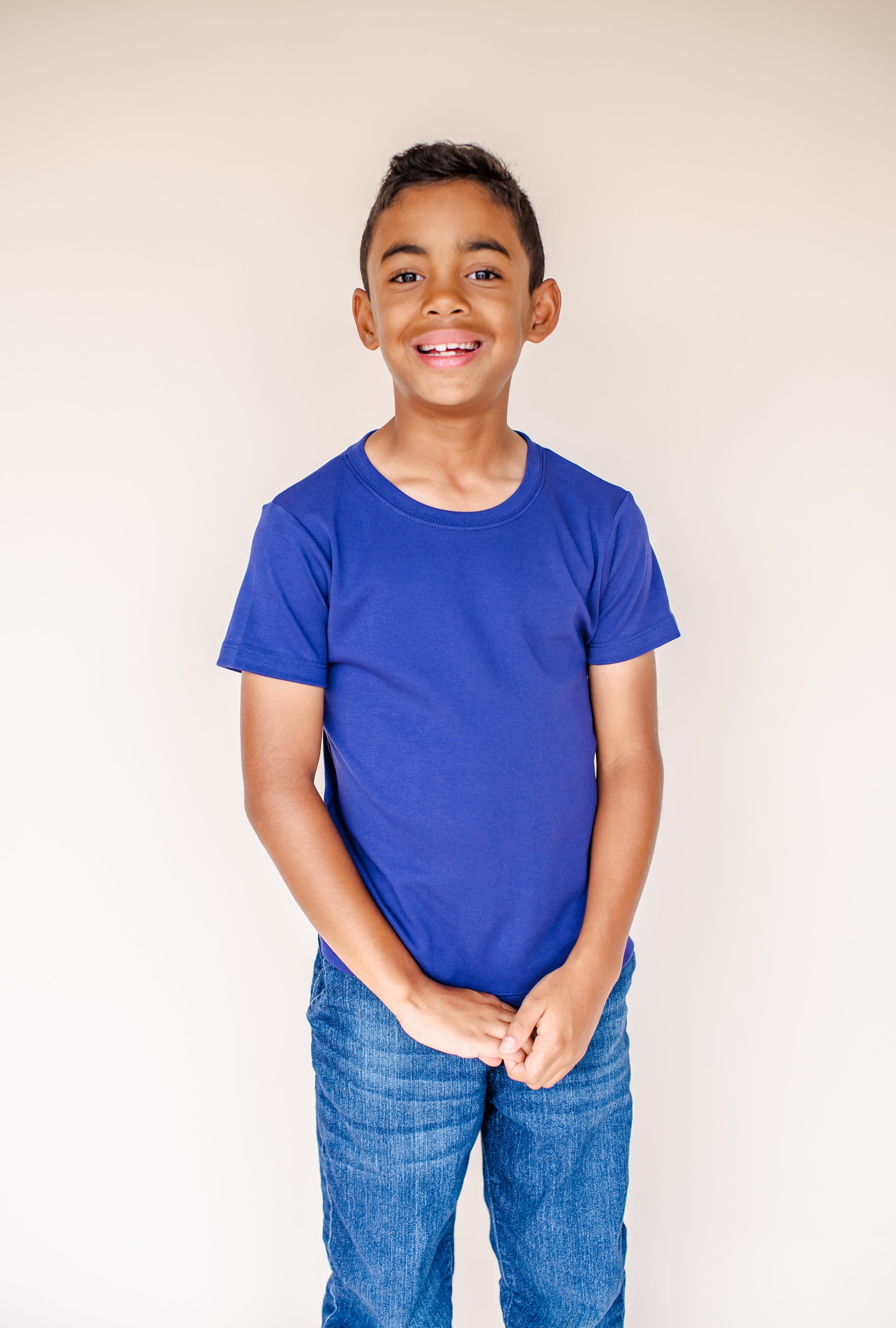 Boy's Short Sleeve Shirts (Colors)