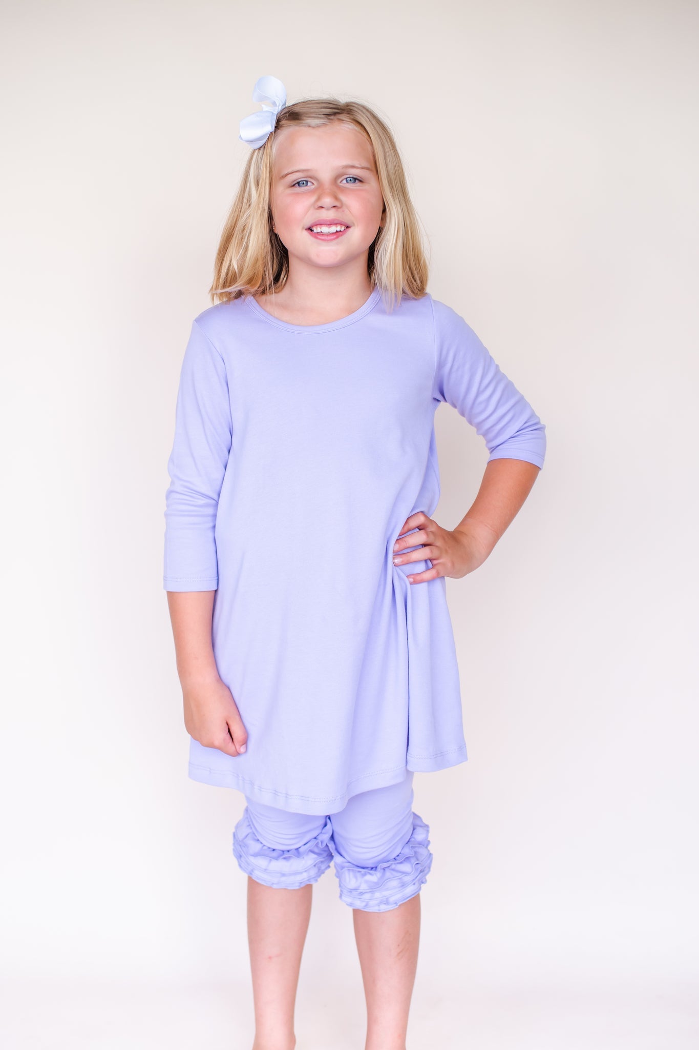 Girl's Straight Sleeve Tunics