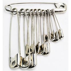 Safety Pins Bunch #CW19