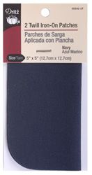 Twill Iron On Patches #D55240-3