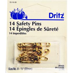 Safety Pins (14 Ct) #D72-0G