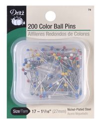 Color Ball Pins (200 Ct) #D79