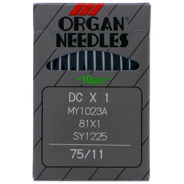 ORGAN 3-Thread Needle 75/11 (for Baby Lock Sergers) #DCX1-11