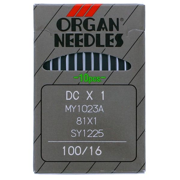 ORGAN 3-Thread Needle 100/16 (for Baby Lock Sergers) #DCX1-16