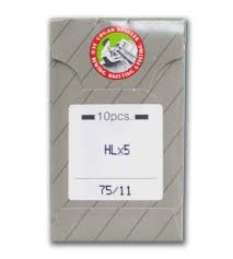 ORGAN Quilting Titanium Needle 75/11 #HLX5-11PD