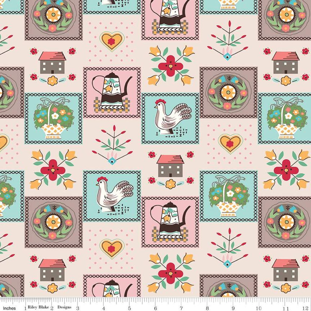 Flea Market Kitchen Fabric by Riley Blake