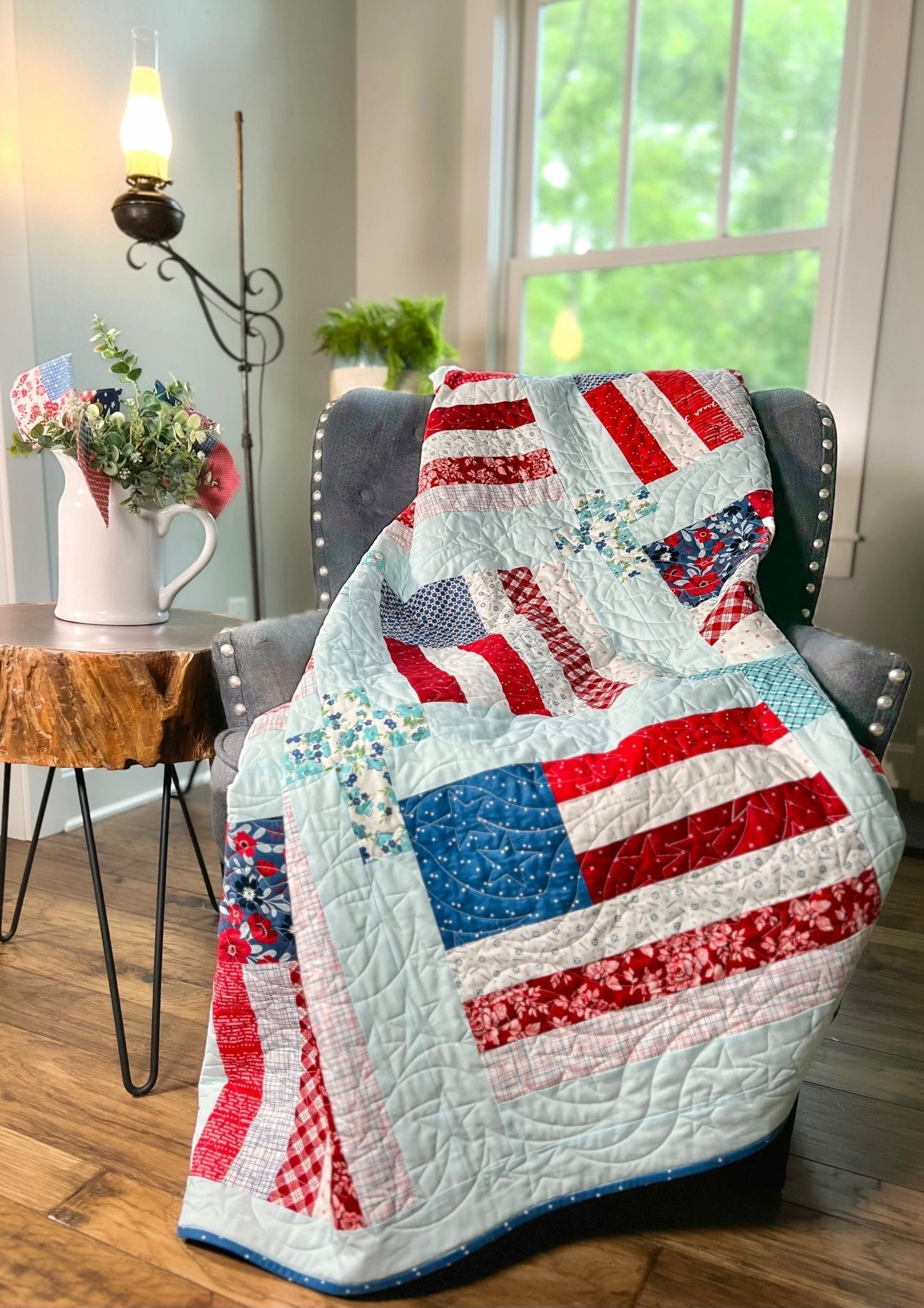 God and Country Quilt Kit