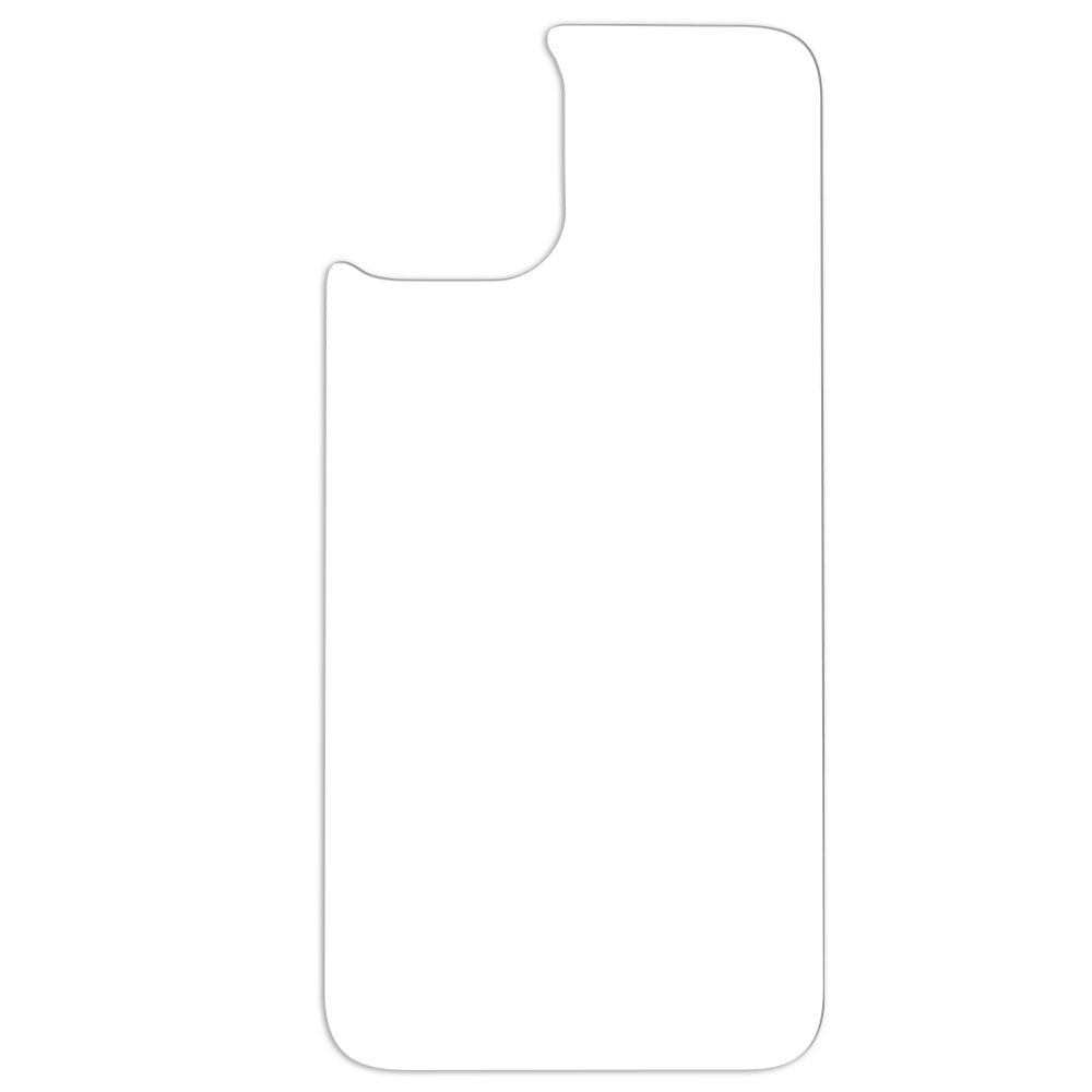 White Aluminum Spare Inserts for Sublimation Cases Compatible with iPhone - All Models