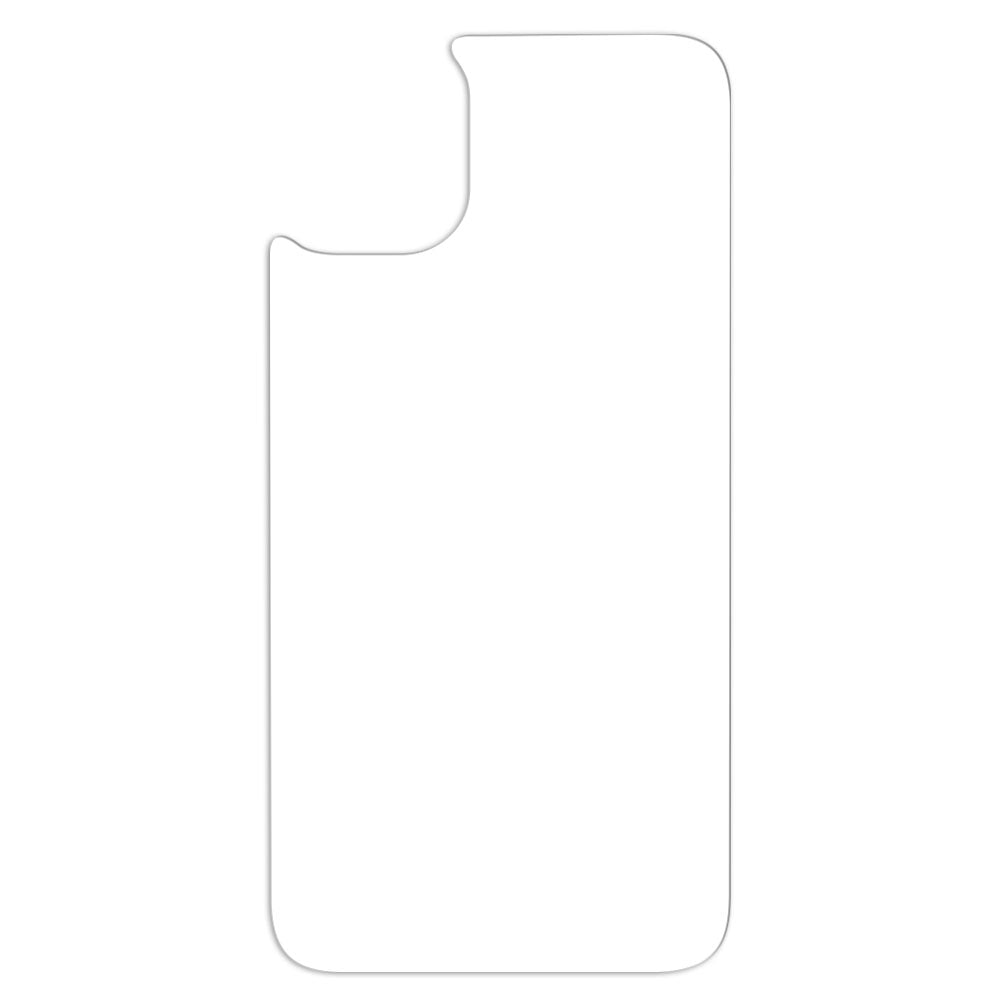 White Aluminum Spare Inserts for Sublimation Cases Compatible with iPhone - All Models