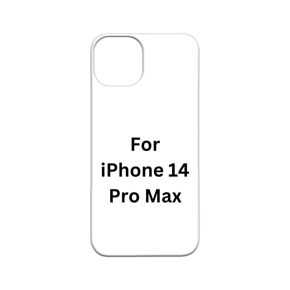 White Glass Spare Inserts for Sublimation Cases Compatible with iPhone - Wireless Charging Compatible