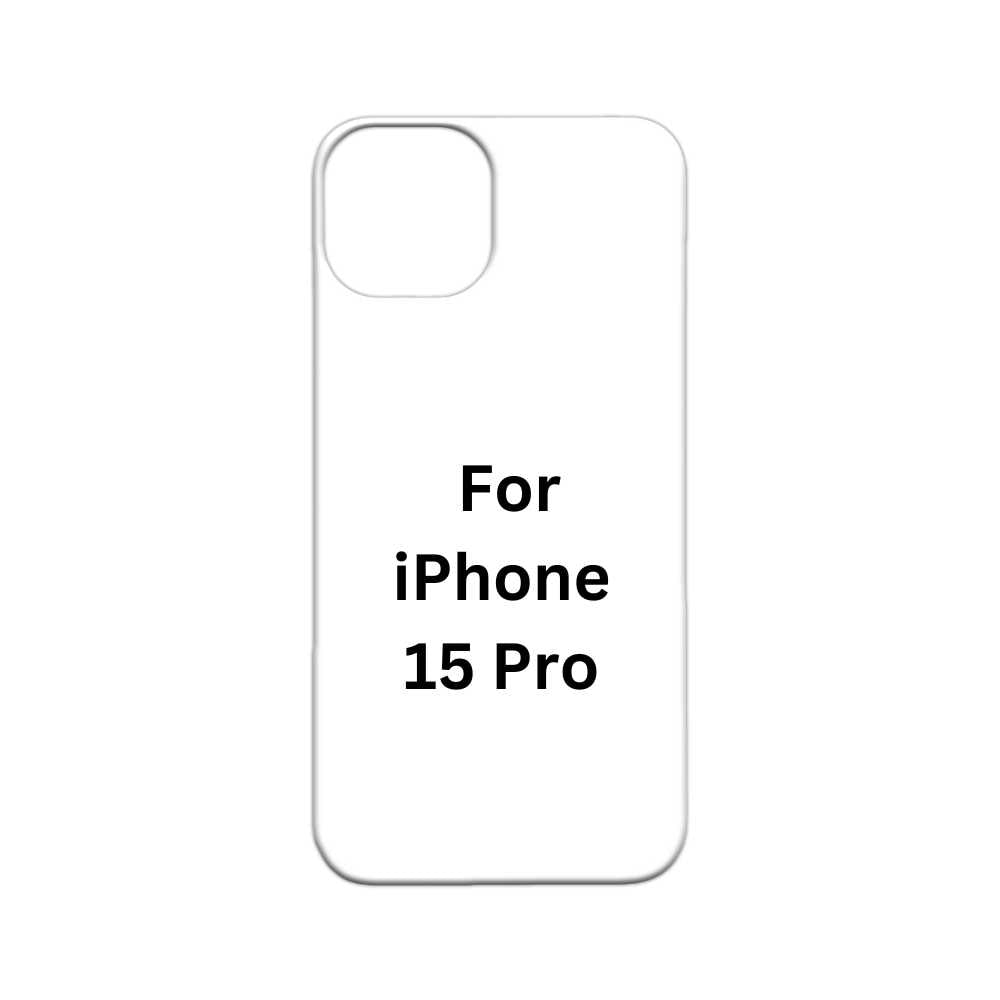 White Glass Spare Inserts for Sublimation Cases Compatible with iPhone - Wireless Charging Compatible