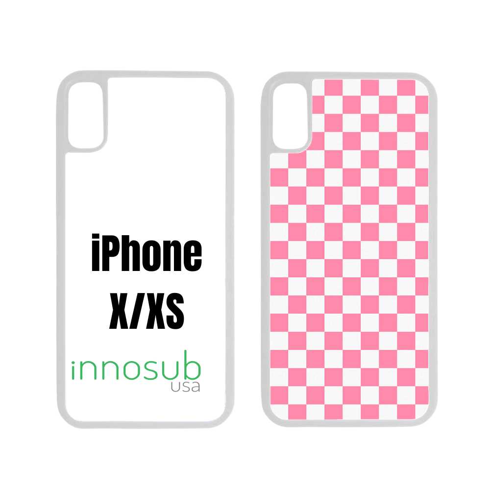 Sublimation Phone Rubber Cases for iPhone 16/15/14/13/12/11 | Aluminum Insert