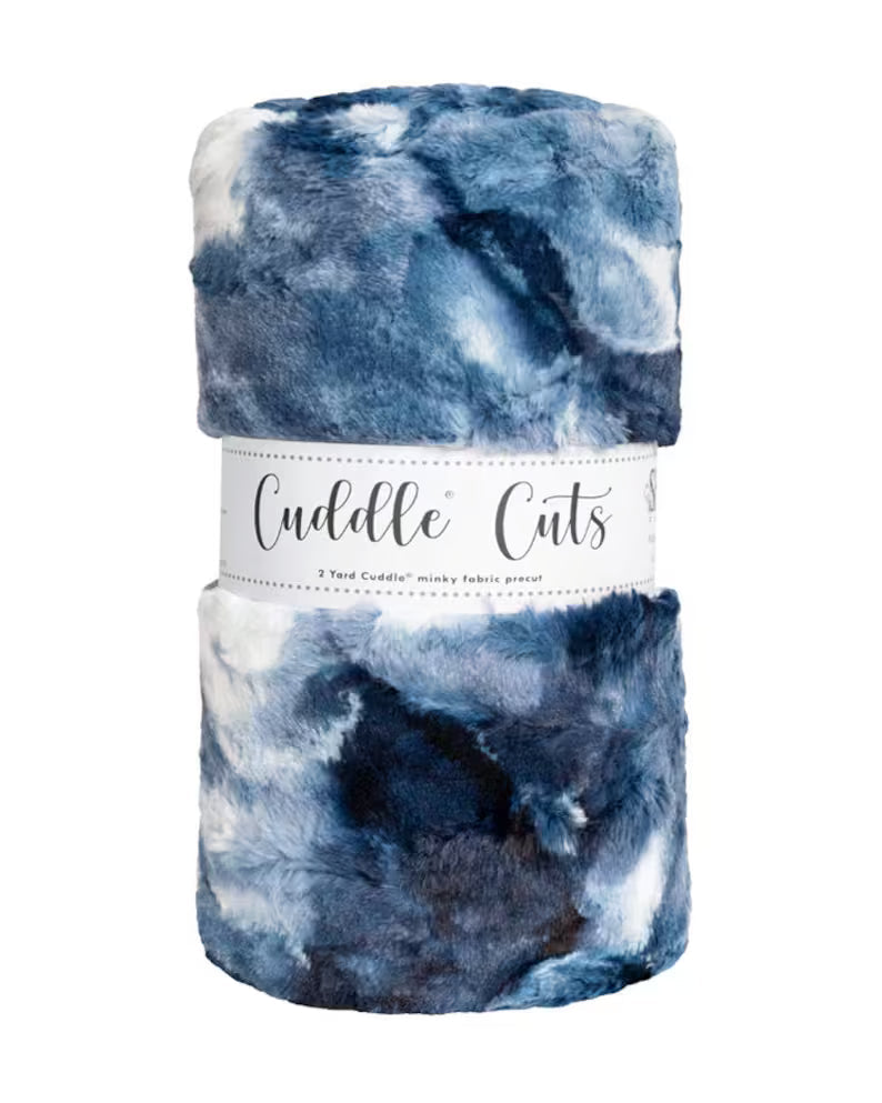 Luxe Cuddle 2 Yard Cut - Sorbet Blueprint