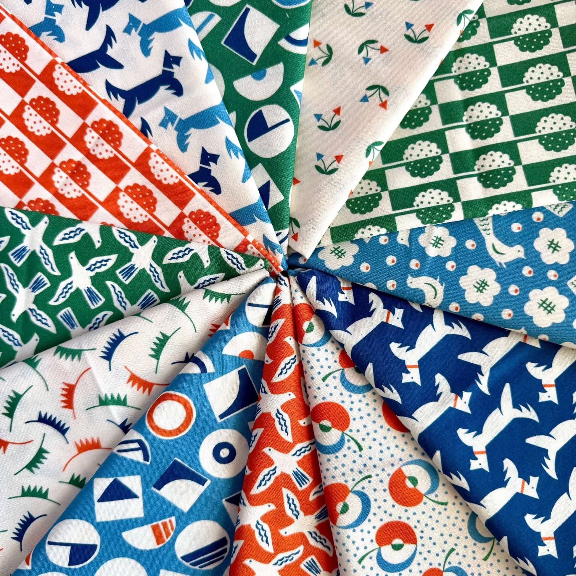 Orchard Deco by Cloud9 - 10" Squares (42 Squares)