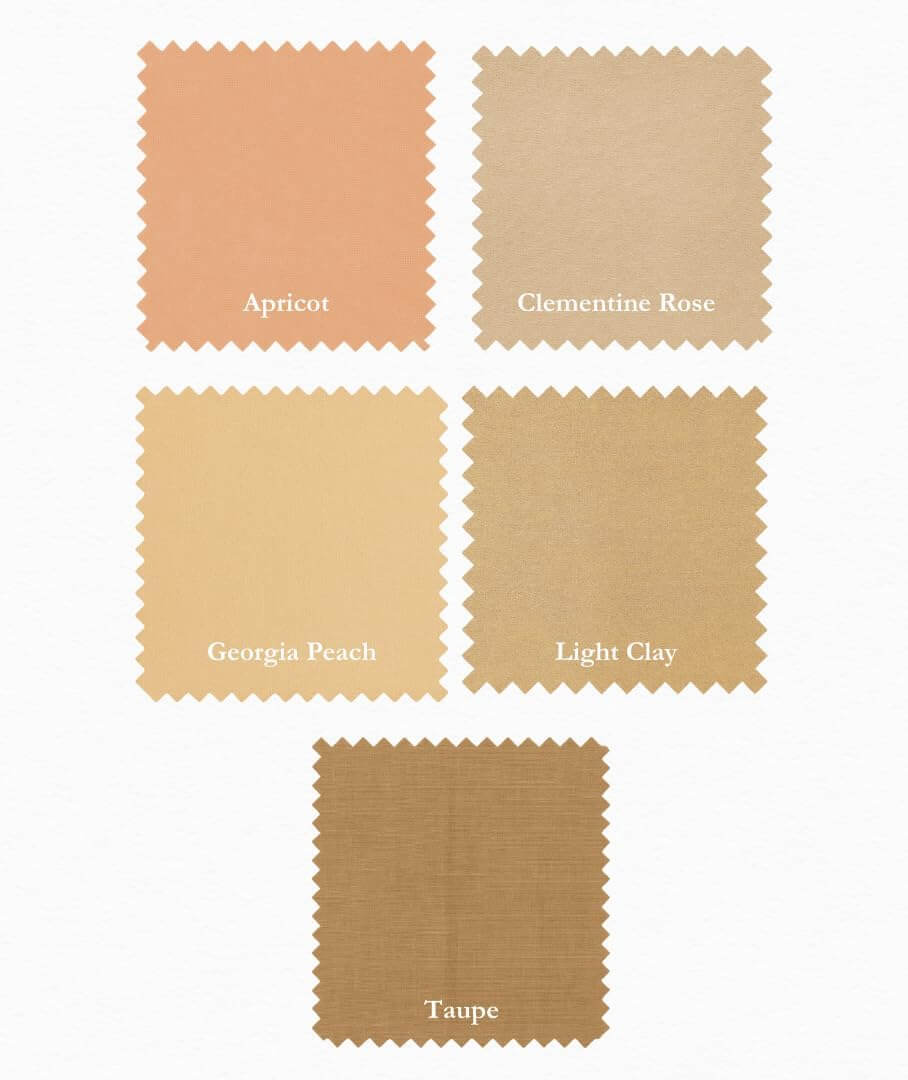 Supreme Solids - Fat Quarter Bundle - 10 pack (Peach Fuzz)